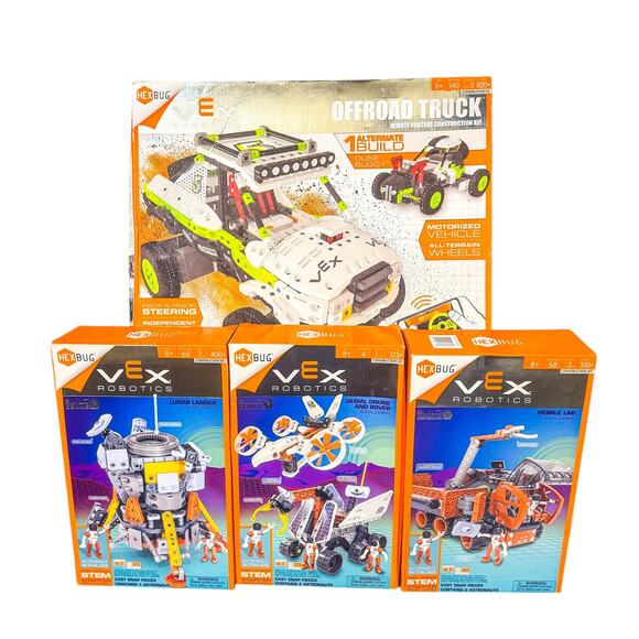 HEXBUG VEX Robotics STEM Bundle - 4 Kit Set - Picture 1 of 5